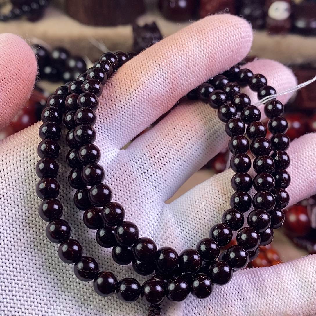 小叶紫檀手串/手链用****16✖️108爆星