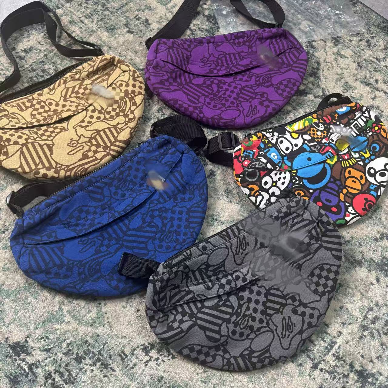 猿人头 迷彩 款式可选 手提斜挎包 潮流周边