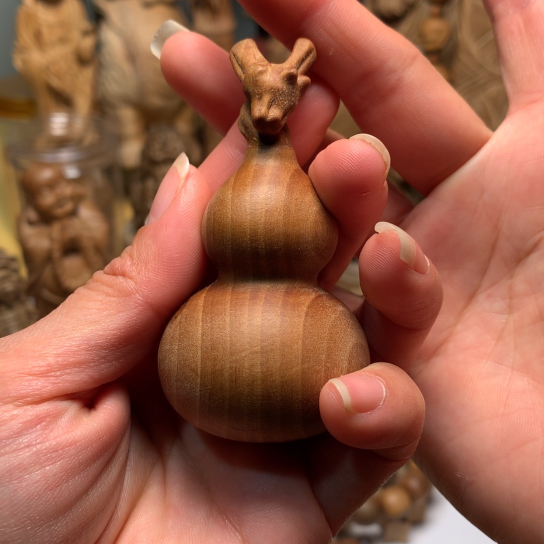 檀香木手串/手链老山檀香葫芦手把件