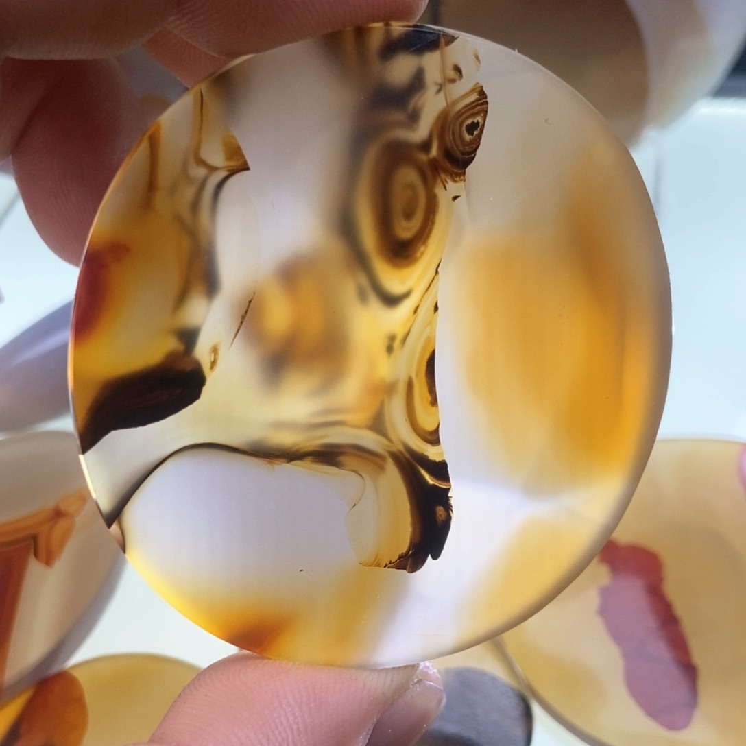 【闪购商品】玛瑙/玉髓颈饰未镶嵌老****＞