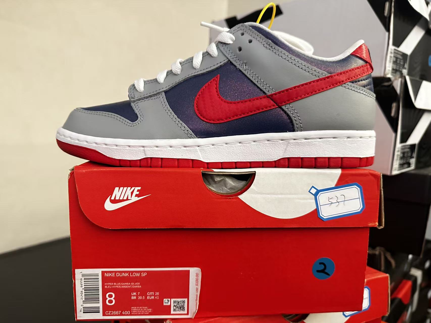 Nike dunk板鞋41码全新原盒537