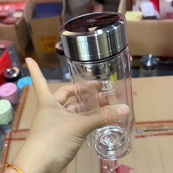 水晶会晤双层玻璃杯630-0玻璃杯