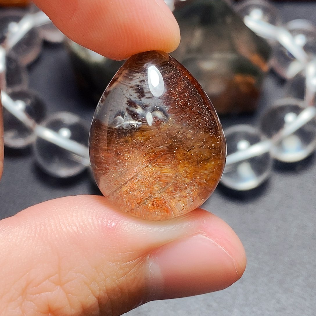 水晶颈饰未镶嵌L*F吊坠