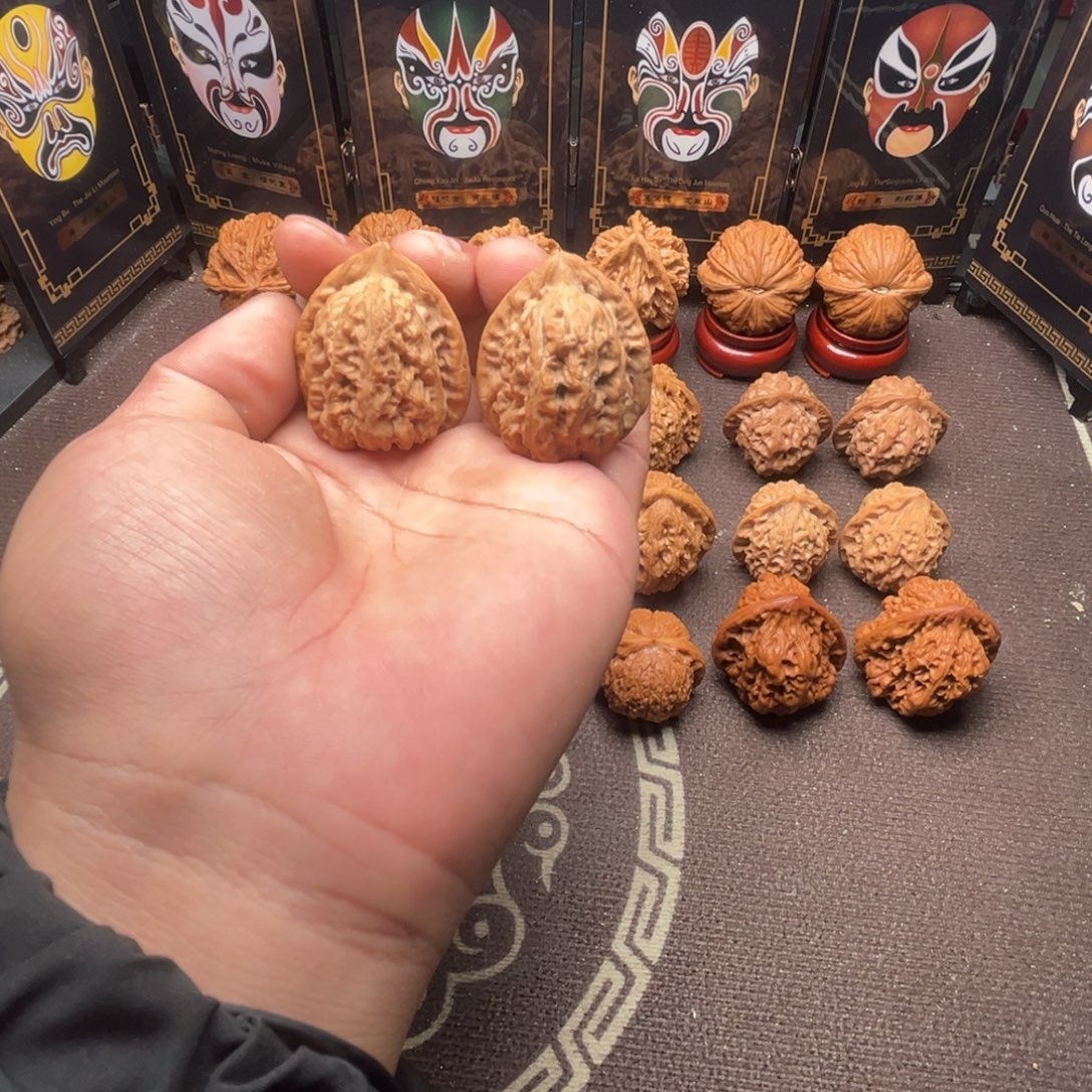 吊坠文玩核桃赤龙鸡心11111111