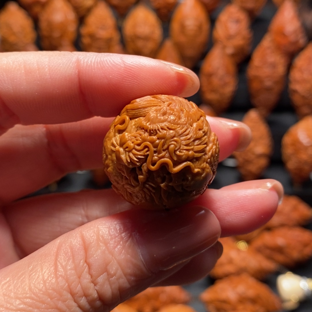 l***量橄榄核手串/手链龙王