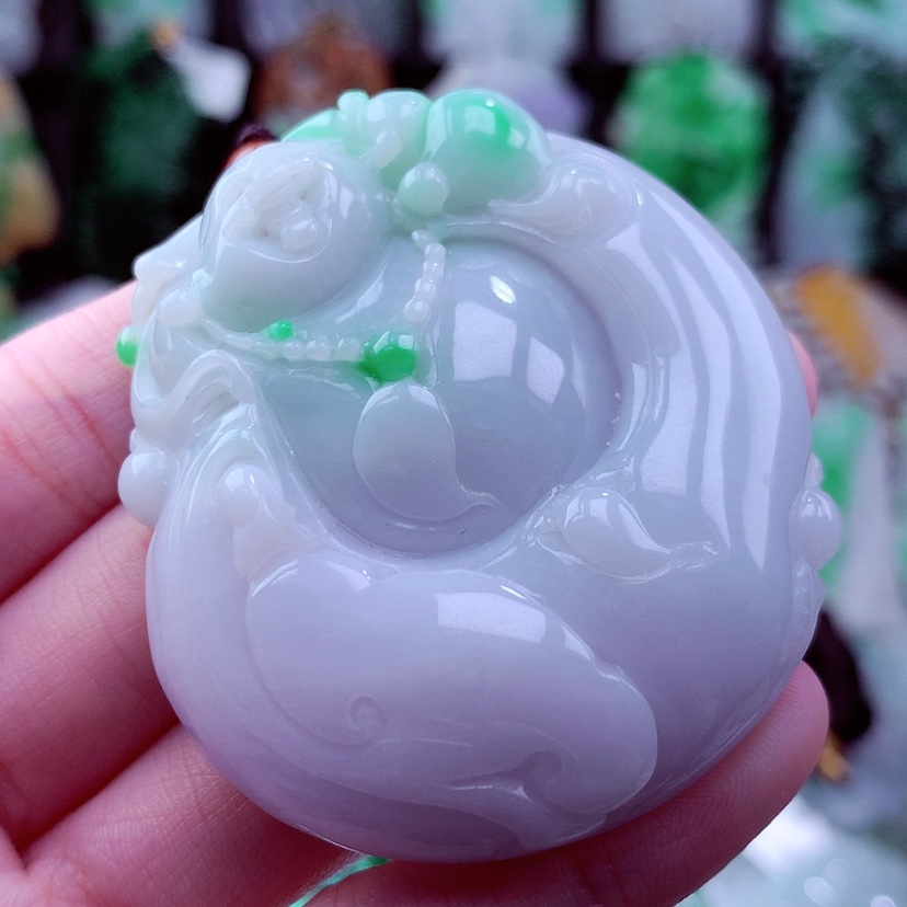 【闪购商品】翡翠颈饰未镶嵌挂件