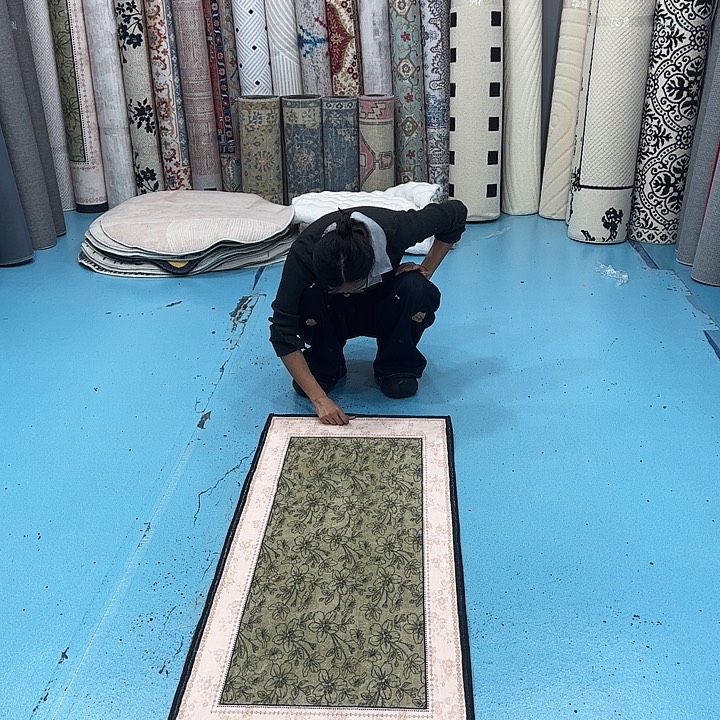混纺60×160误差正负1-3厘米TPR底精编细砂仿羊绒微瑕特价