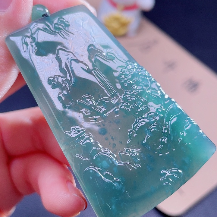 翡翠吊坠(不含链)未镶嵌