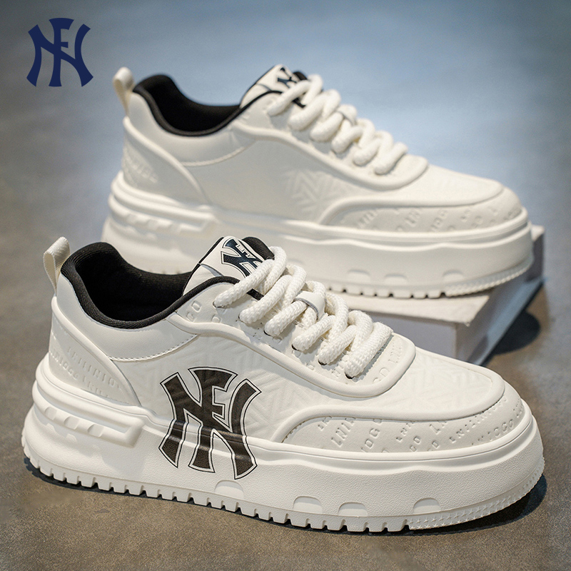 FN男鞋2025秋季新款潮流百搭情侣休闲板鞋运动厚底增高小白鞋子