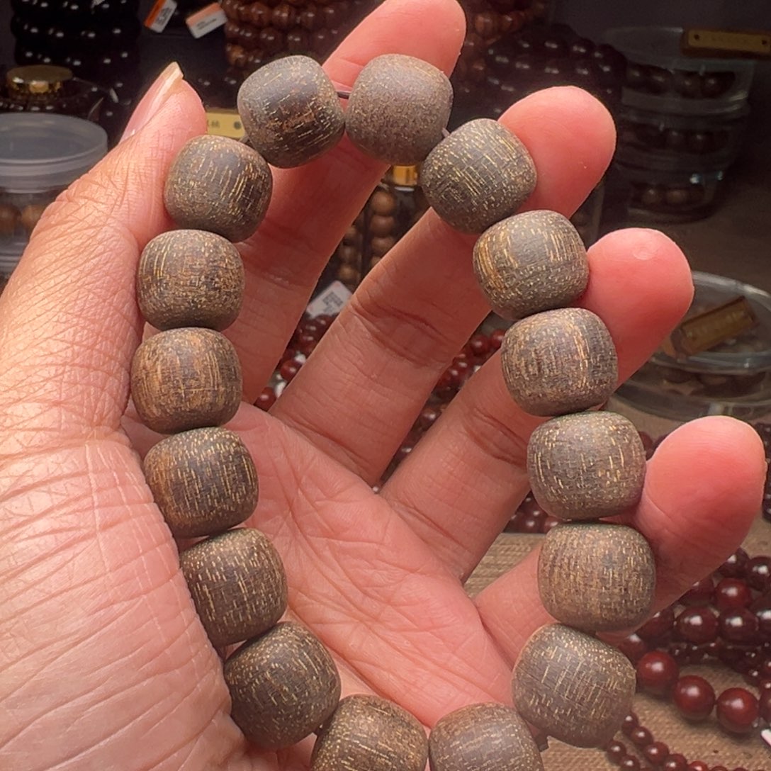 手串/手链贡木1314粗抛满黑油