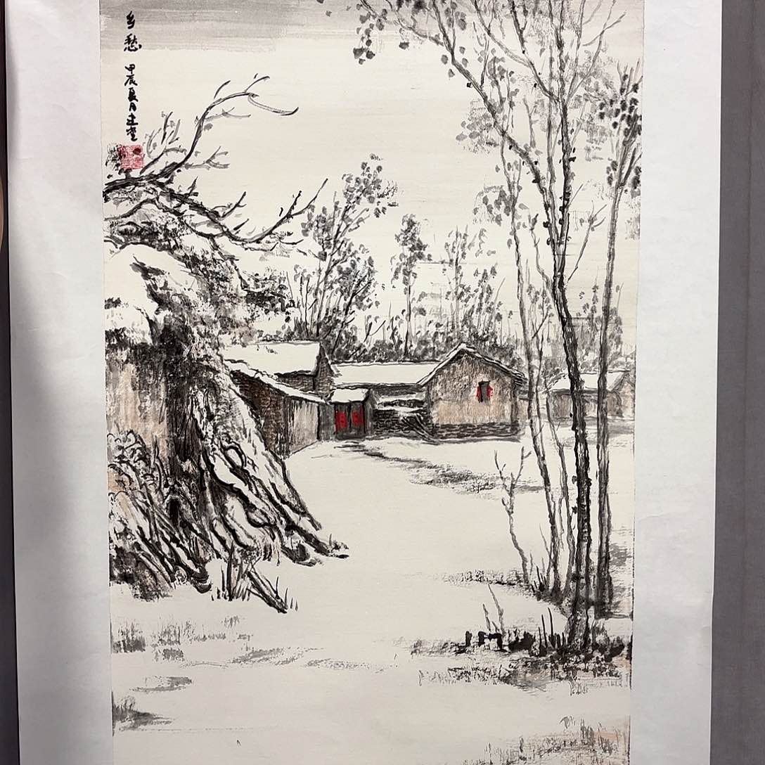 国画国画纯手绘作品请放心去藏