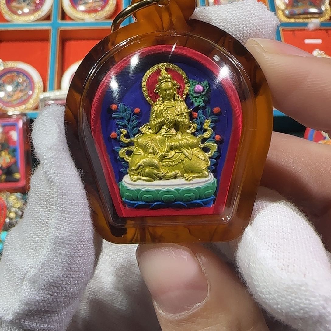 泥塑普贤擦擦唐卡艺术