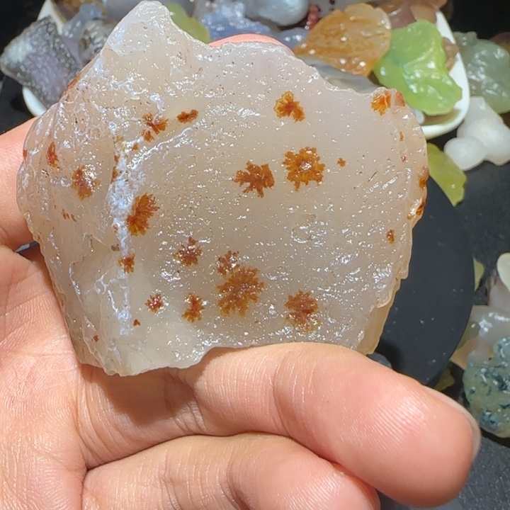 玛瑙/玉髓合金挂件