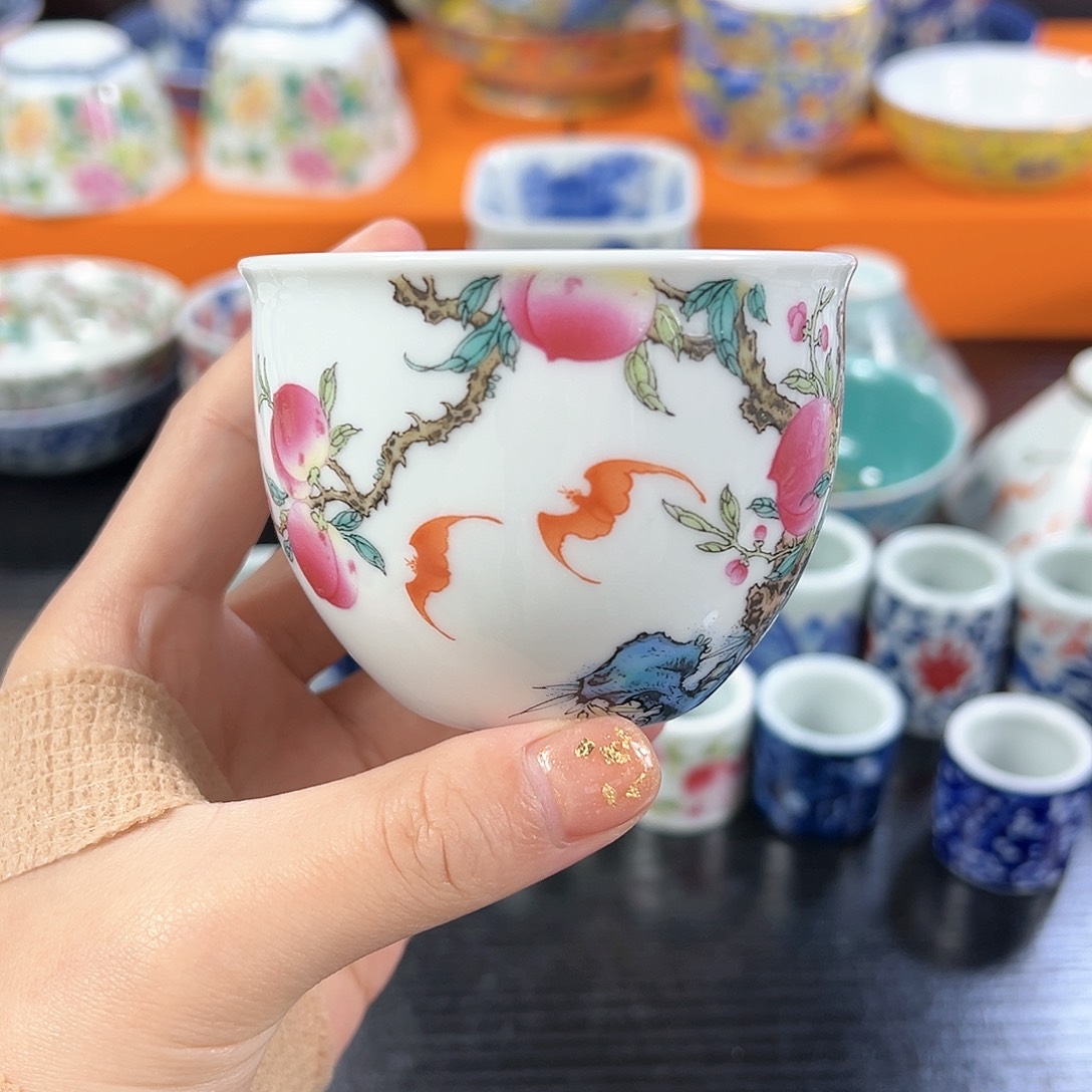 盖碗景德镇陶瓷艺术