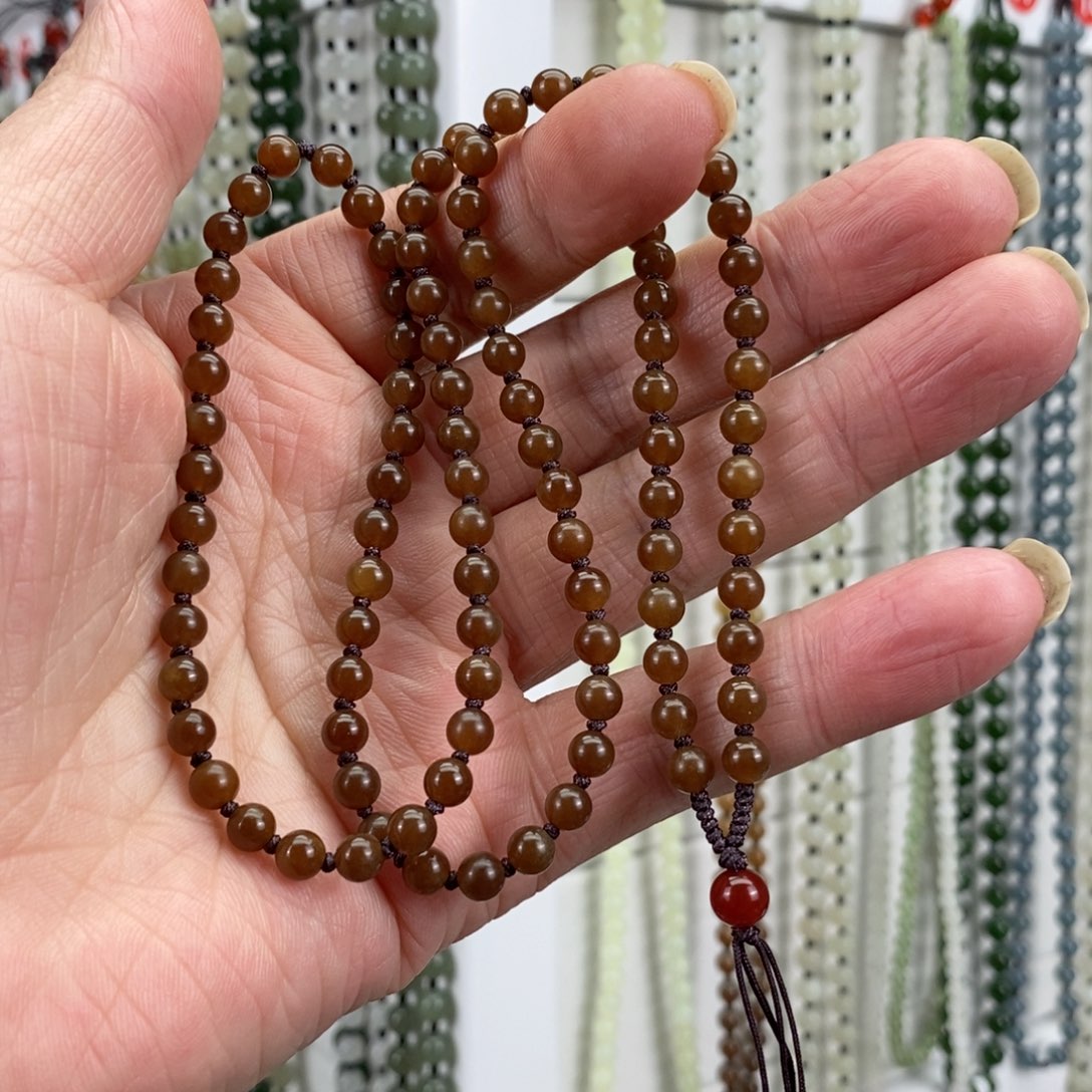 和田玉颈饰未镶嵌栎****场5