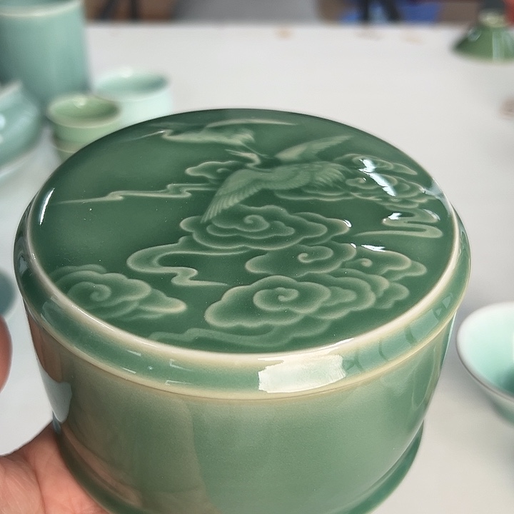 小米茶器龙泉青瓷