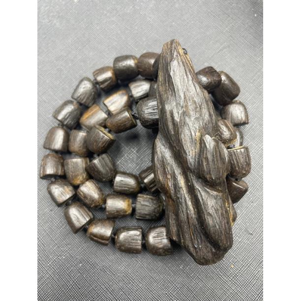 A100沉木随形吊坠