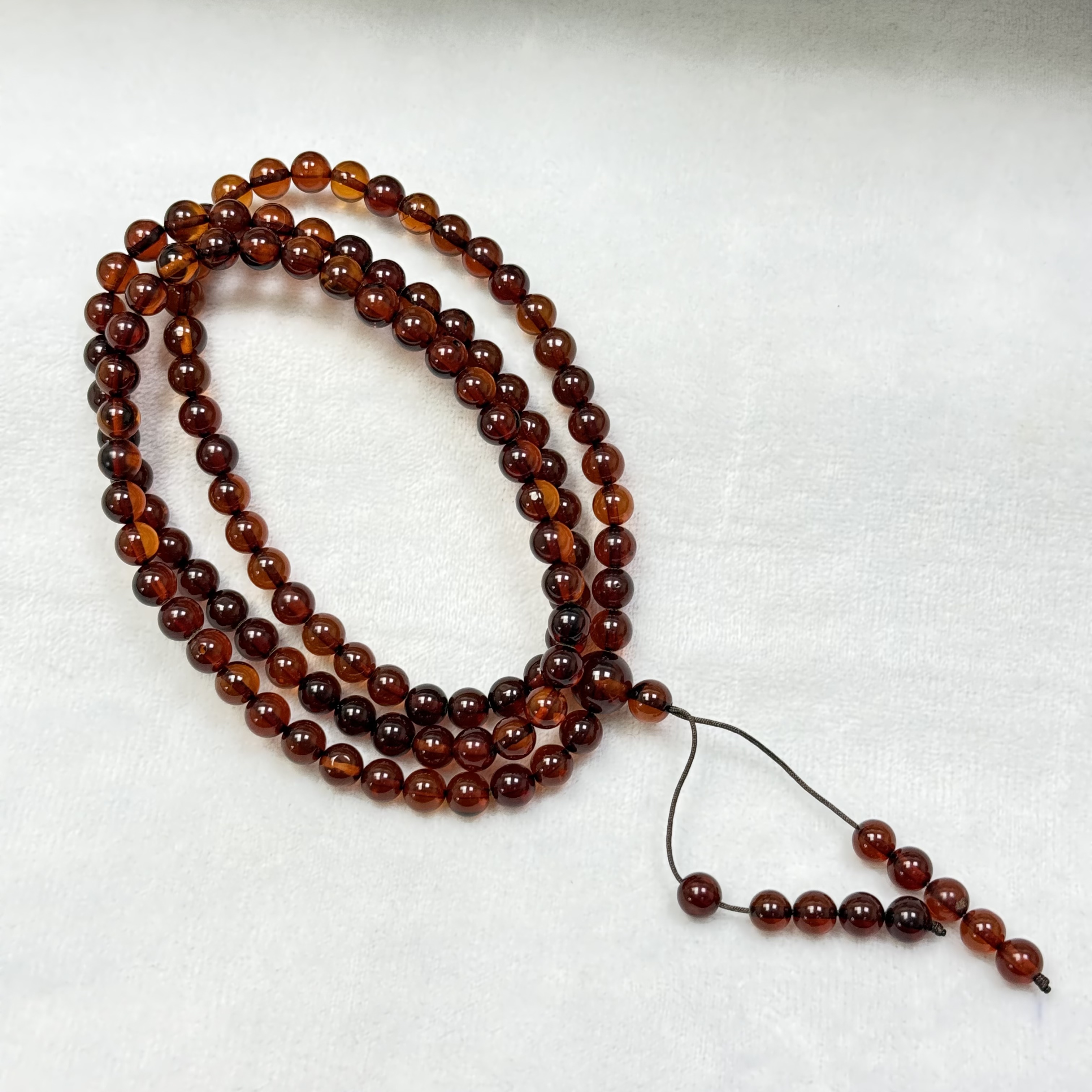 琥珀项链21国风原创设计款