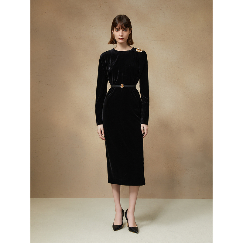 Song of Song/歌中歌【晨粉专享价】黑色连衣裙5C34305060