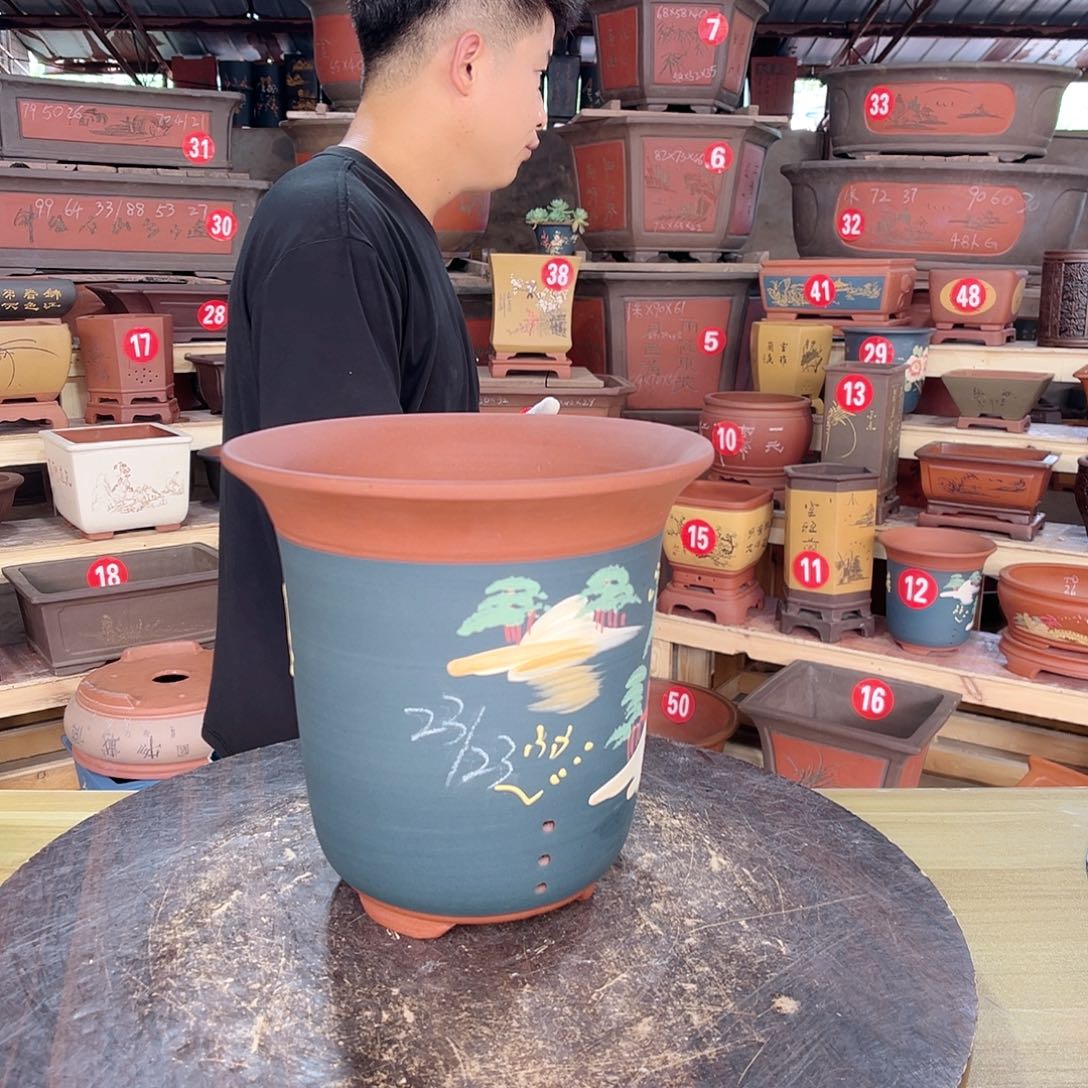 紫砂花盆工厂直发