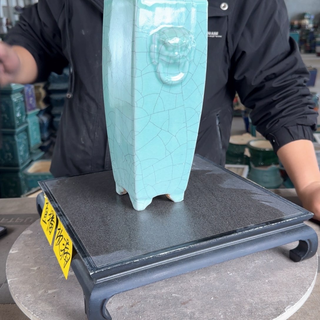 陶。一风堂石湾花盆 