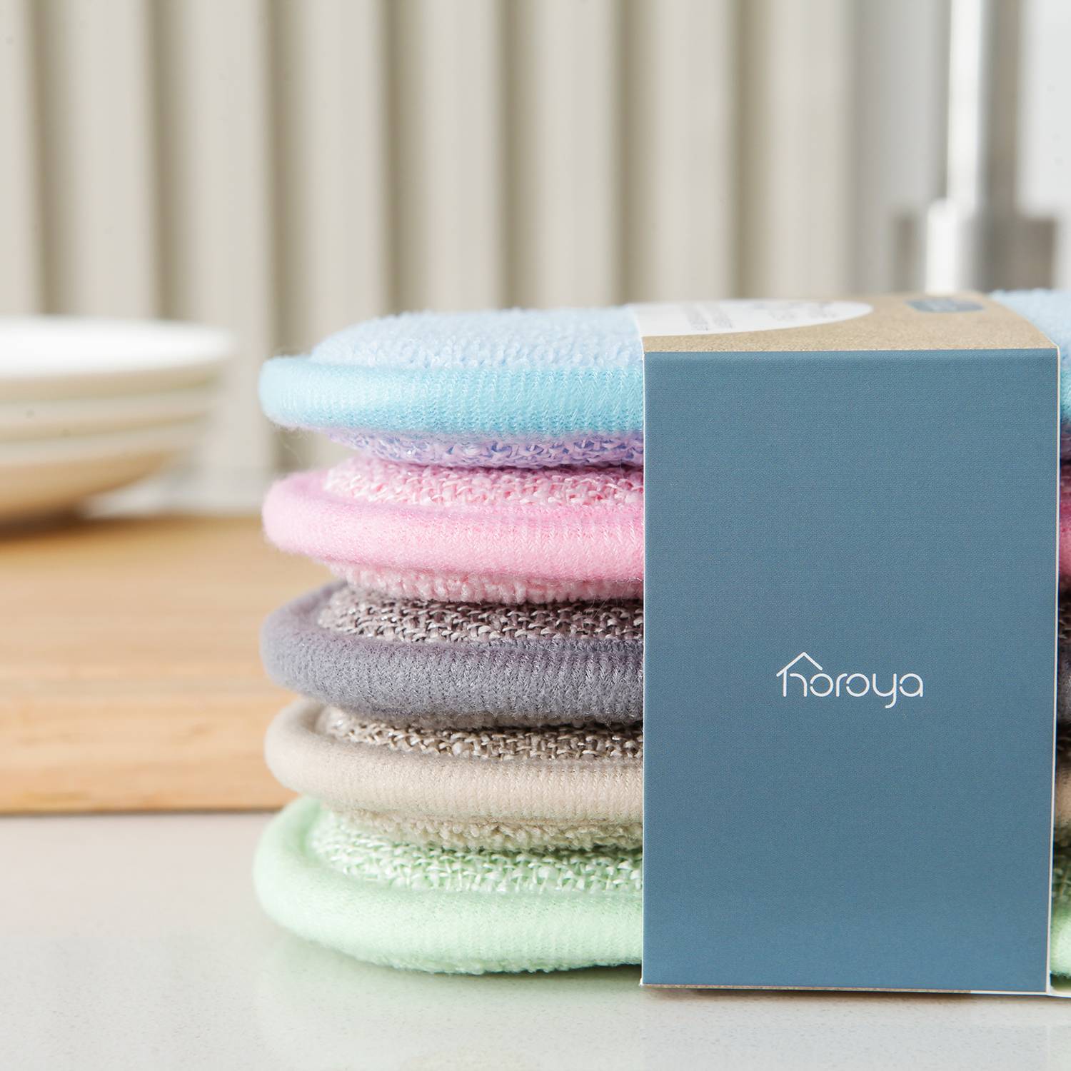 HOROYA 双面海绵擦 （5个装）