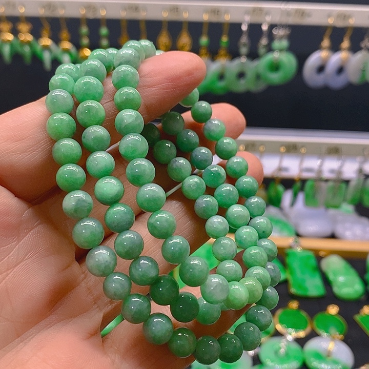 未镶嵌手链翡翠手链