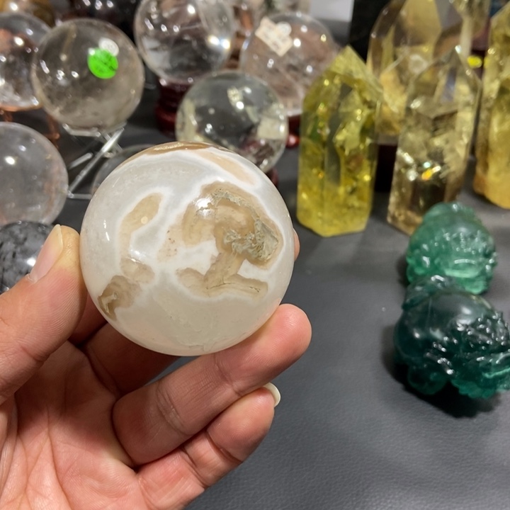 水晶摆件未镶嵌水晶球