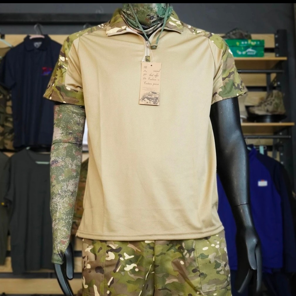 亲子套装迷彩短袖