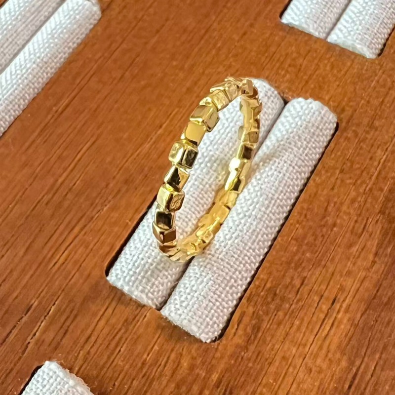 克重0.45 17号 方糖戒指 足金999