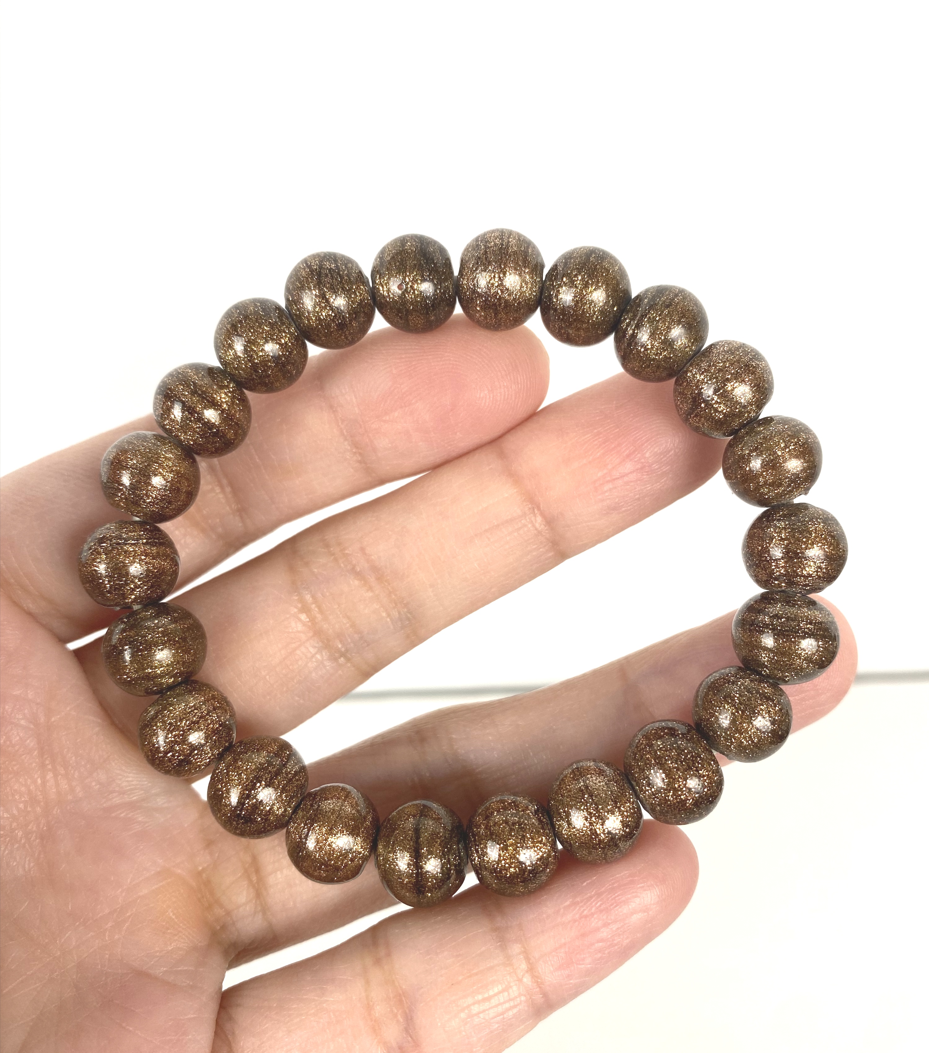 金星老琉璃手串珠子直径10mm