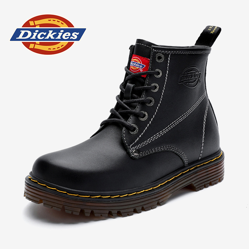 Dickies男鞋冬季加绒保暖二棉鞋潮流百搭马丁靴户外工装短靴子
