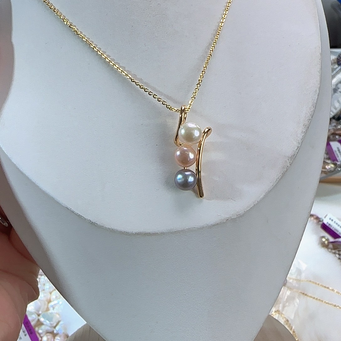 未镶嵌项链定制793淡水珍珠