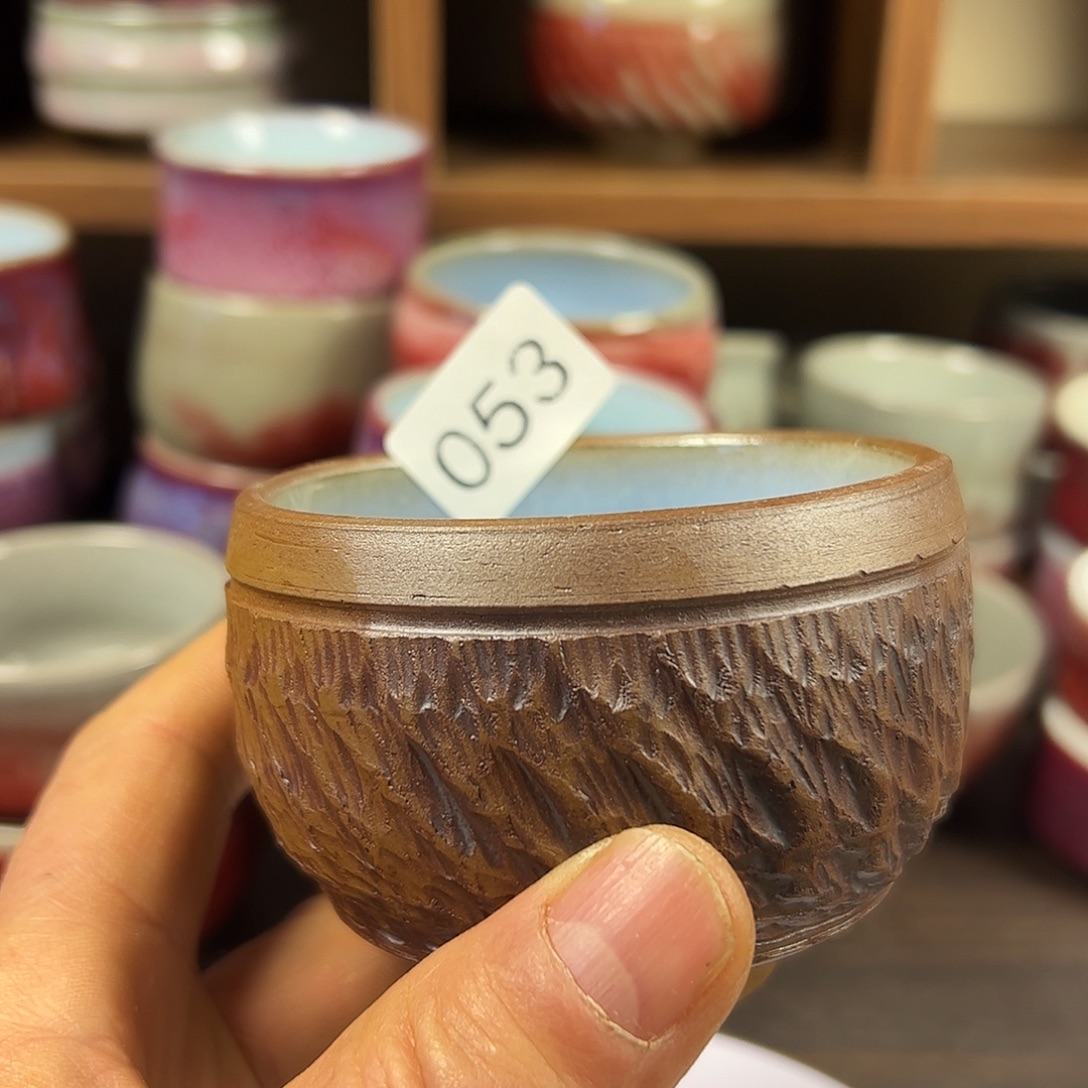 杯子钧瓷#钧瓷#原矿釉#高温#茶器#非遗传承