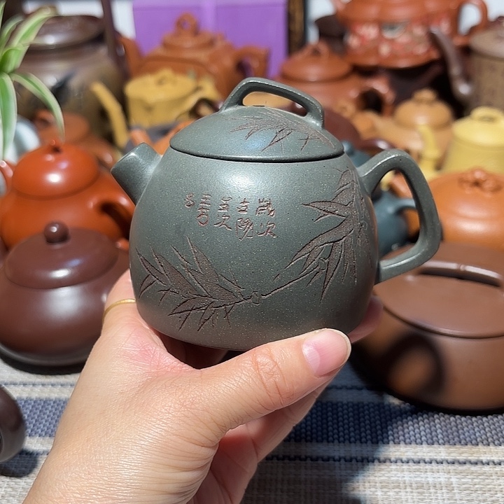 紫砂茶壶原矿宜兴紫砂190cc