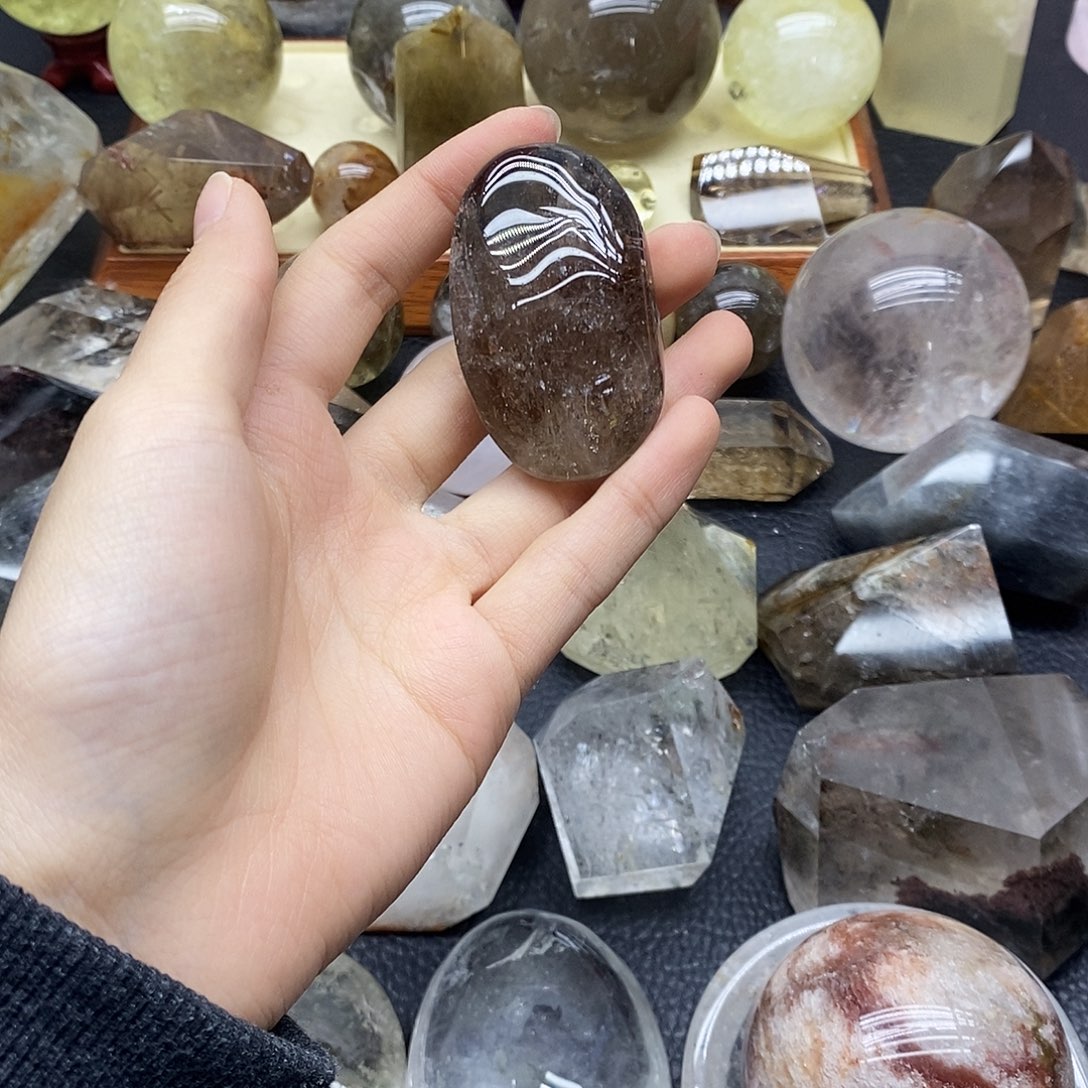 水晶珠宝半成品未镶嵌106水晶石