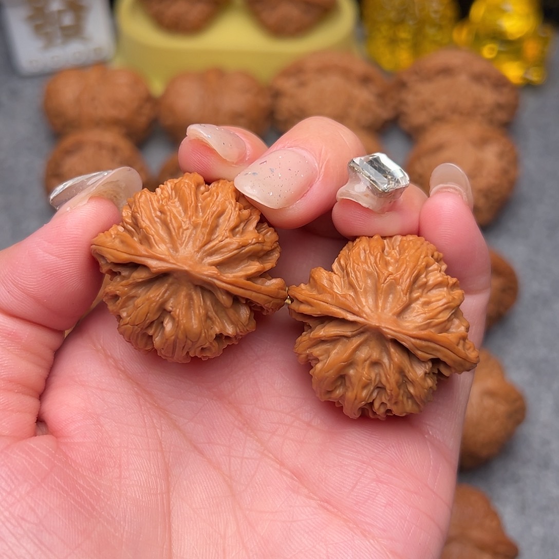 把件文玩核桃毕业精品精配苹果园35全品手捻款