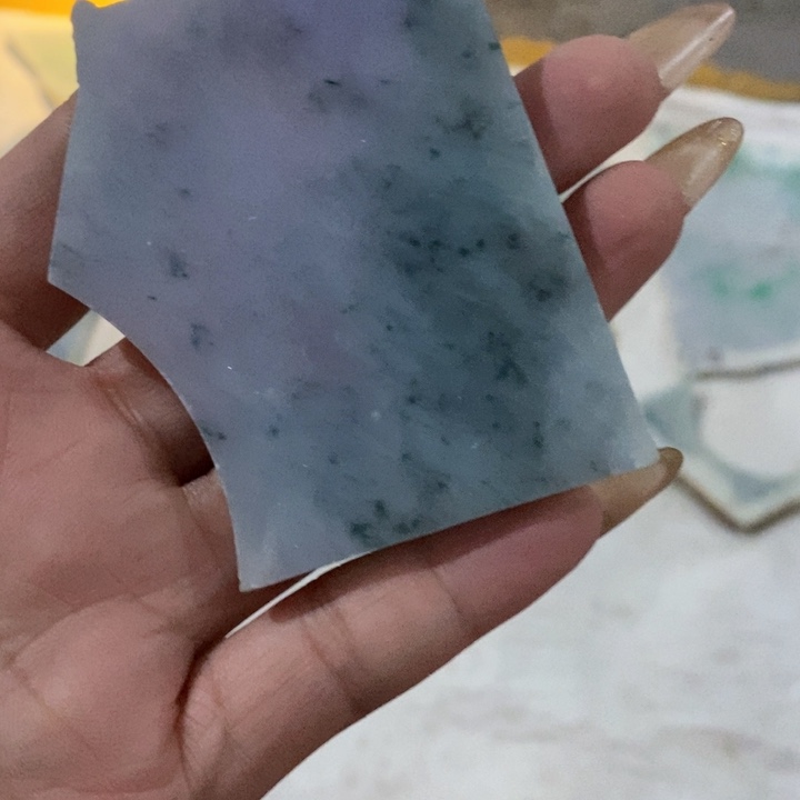 颈饰未镶嵌翡翠天然缅甸翡翠