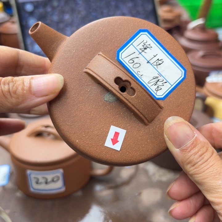 紫砂茶壶降坡泥大瑕疵160