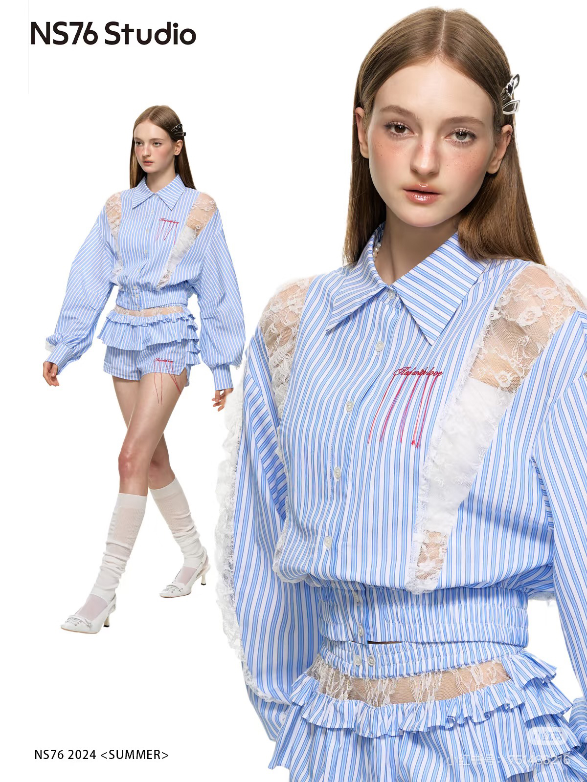 （3号链接）ns76甜美气质美式风格辣妹款