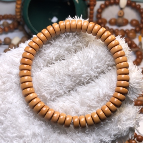 橄榄核吊坠8.6直切手串