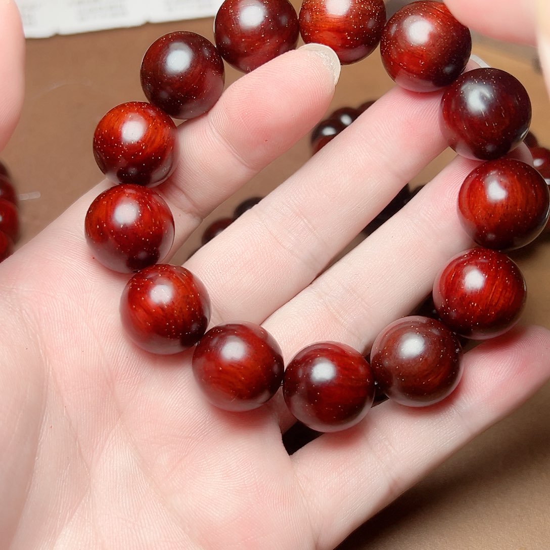 小叶紫檀手串/手链18琴料满星