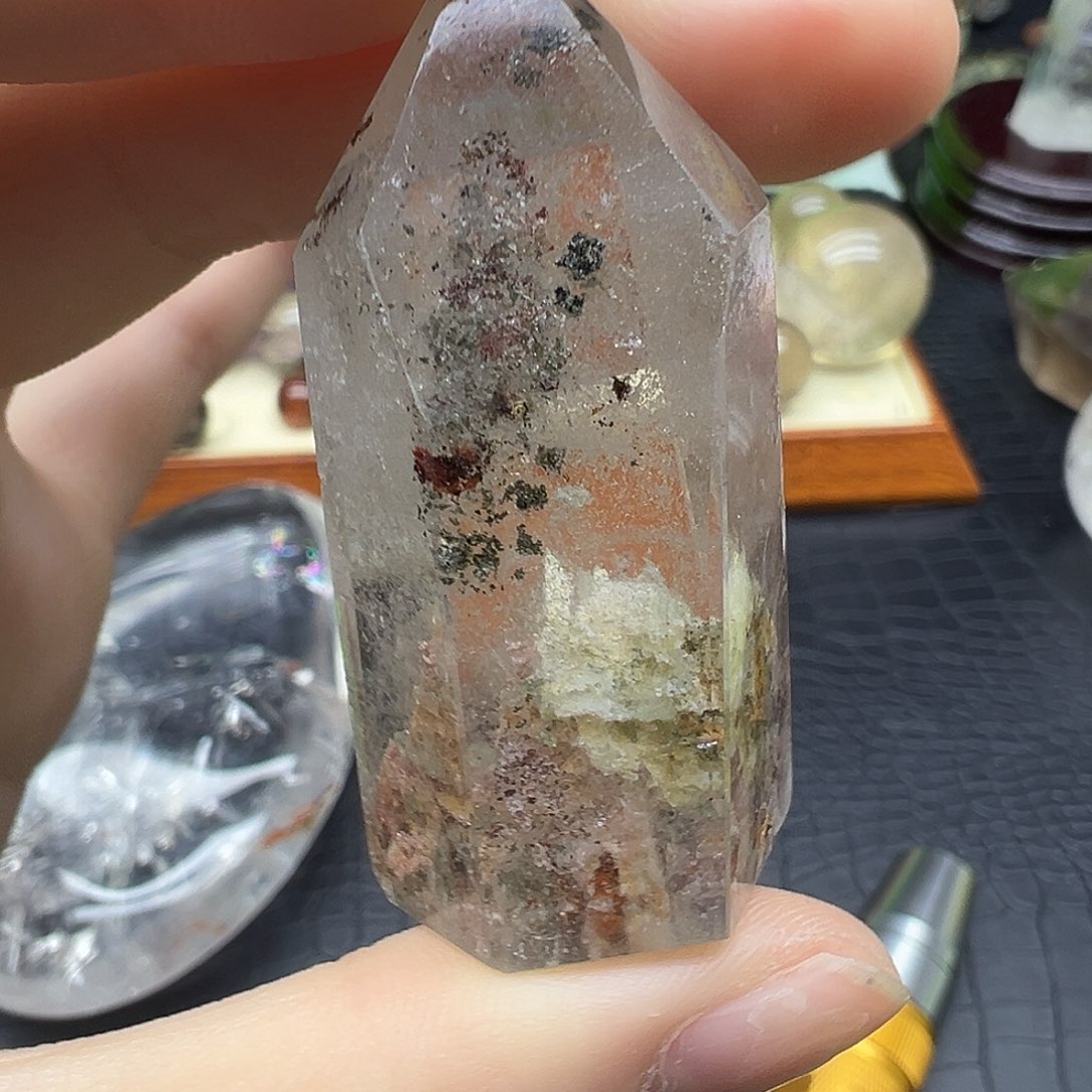 珠宝半成品水晶未镶嵌70水晶