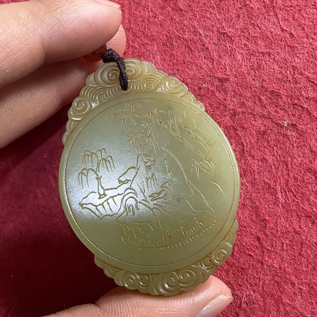 和田玉挂件未镶嵌