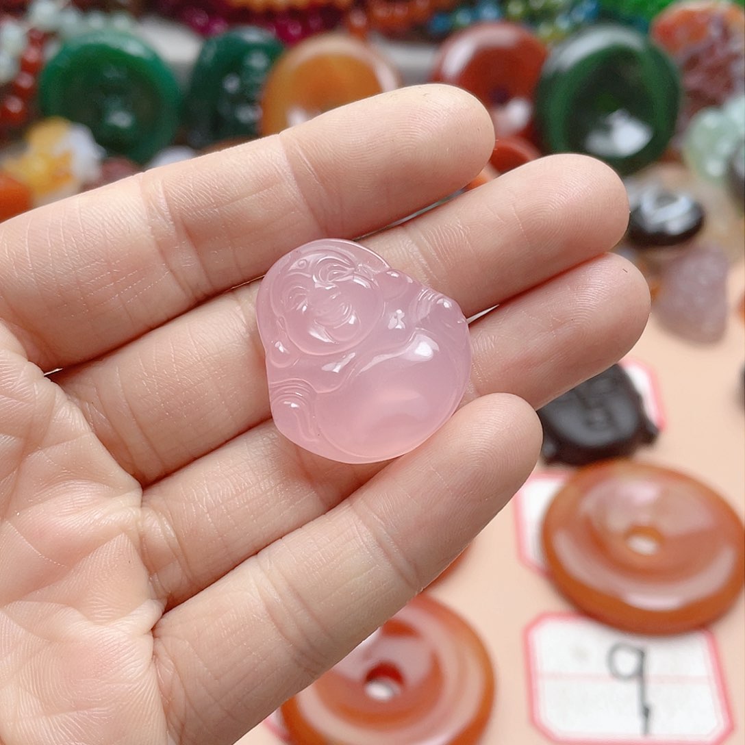 玛瑙/玉髓颈饰合金?****