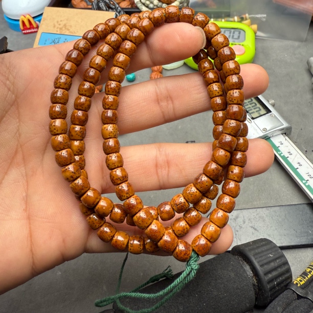 文玩葫芦木头手串108星月