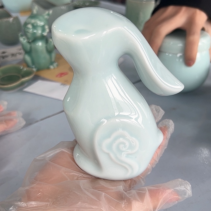 小米茶器龙泉青瓷