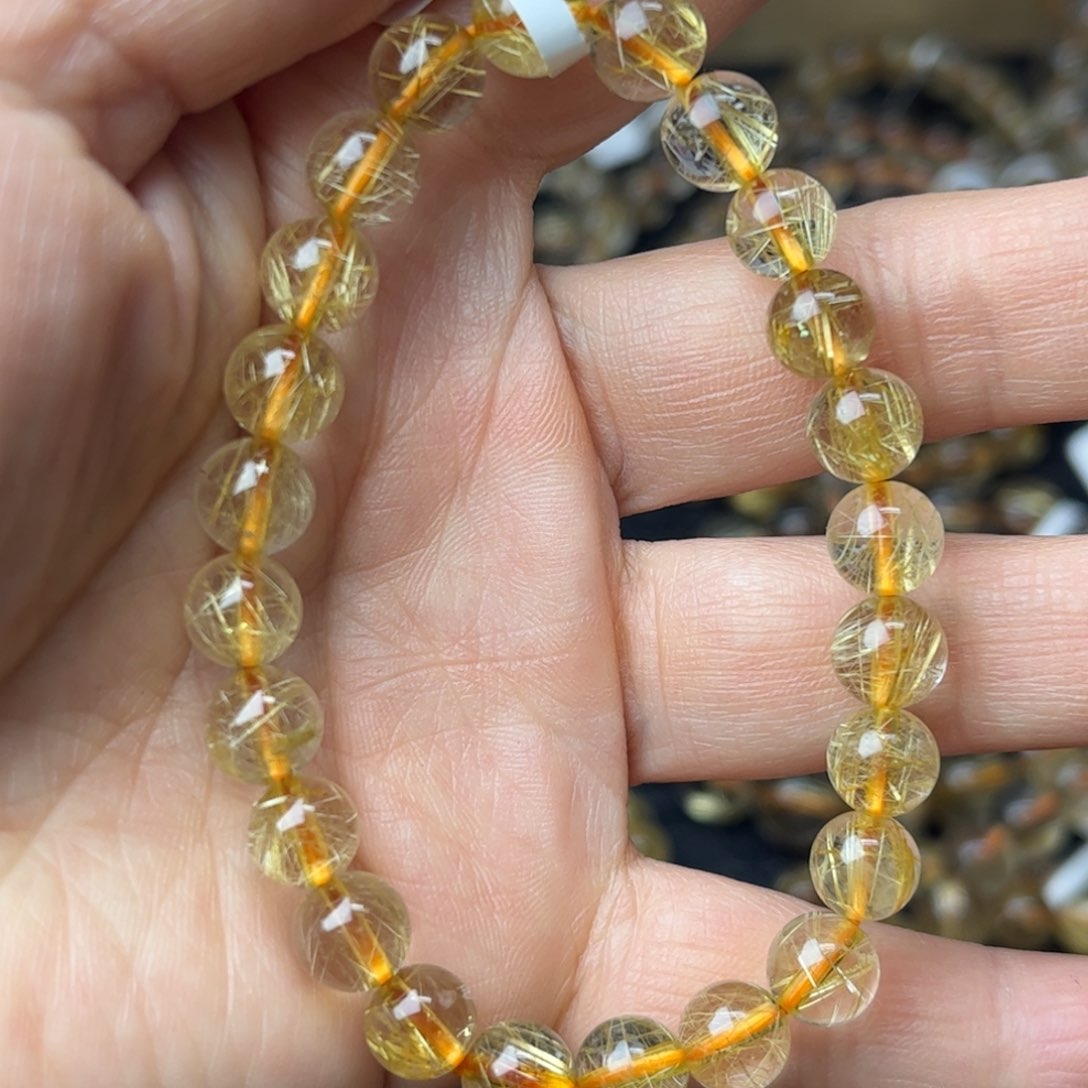 水晶手链未镶嵌天然