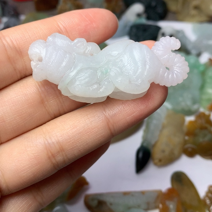 定制翡翠未镶嵌曾*翡翠