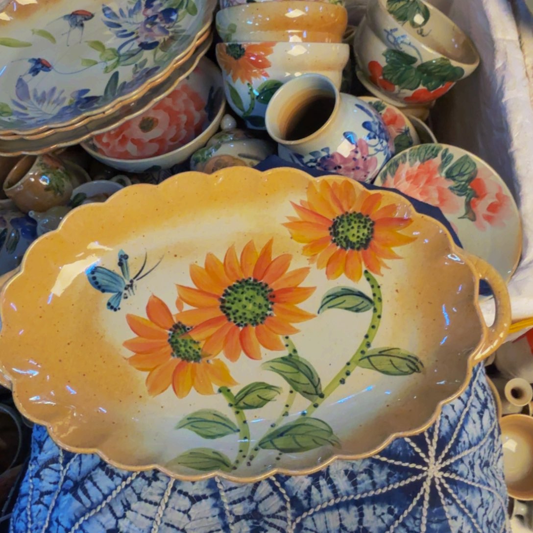 瓷片景德镇陶瓷手工手工手绘